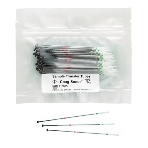 Vacuum Sealed Sample Transfer Tubes