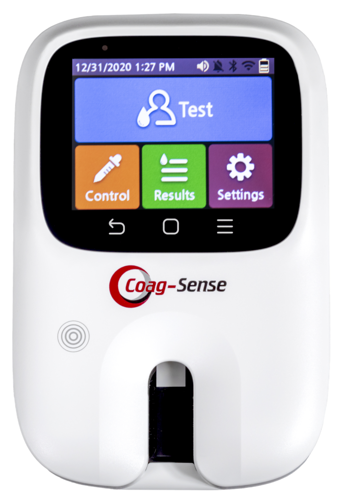 Coag-Sense handheld meter