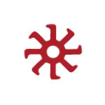 Icon of mechanical gear to represent Direct Detection. By mechanically detecting the clot, the Assure PT Care system avoids the challenges of other systems that use secondary means of clot detection such as monitoring changes in impedance. Assure® PT Care PT/INR Monitoring System. ARKRAY USA, Inc.